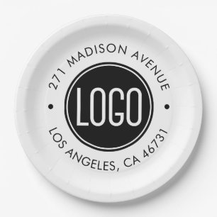 Aangepaste Logo Papieren Bordje