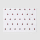 Aangepaste Logo Patroon Wit Promotionele Tissuepapier (Voorkant)