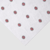 Aangepaste Logo Patroon Wit Promotionele Tissuepapier (Detail)