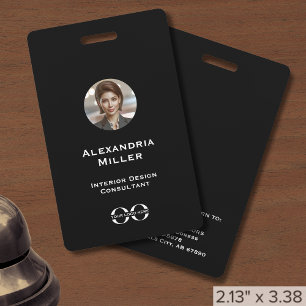 Aangepaste Logo Personeel Foto Identificatie Badge