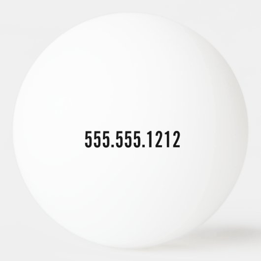 Aangepaste Logo pingpong Balls Pingpongballen (Achterkant)