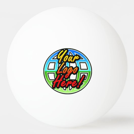 Aangepaste Logo pingpongbal, geen minimumhoeveelhe Pingpongballen (Voorkant)