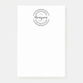 Aangepaste Logo Post-it® Notes (Voorkant)