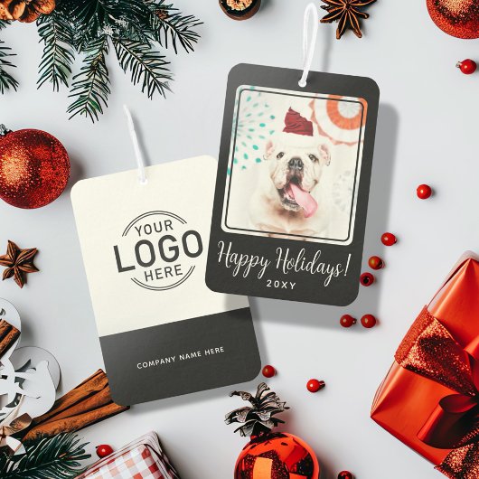 Aangepaste Logo Prettige feestdagen-foto Luchtverfrisser