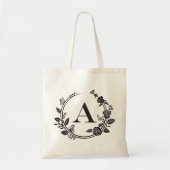 Aangepaste logo print katoenen canvas winkelen can tote bag (Voorkant)