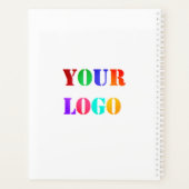 Aangepaste Logo promotie Uw bedrijf op maat Planner (Achterkant)