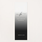 Aangepaste Logo promotiemat voor bedrijven Yogamat (Voorkant)