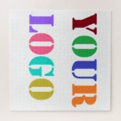 Aangepaste Logo promoties voor bedrijven op maat Legpuzzel (Horizontaal)