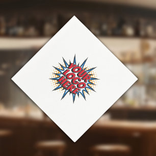 Aangepaste Logo Promotionele Papieren servet