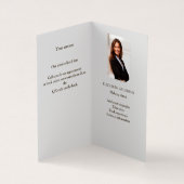 Aangepaste logo Qr-code foto social media merkkleu Visitekaartjes (Binnen)