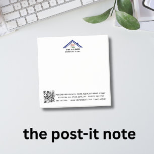 Aangepaste Logo QR Code Post-it® Notes