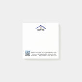 Aangepaste Logo QR-code Post-it® Notes (Voorkant)