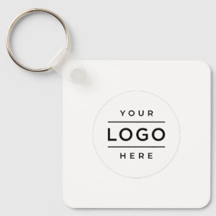 Aangepaste Logo & QR Code Zakelijk Sleutelhanger