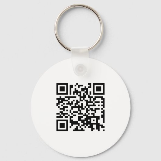 Aangepaste Logo & QR Code Zakelijk Sleutelhanger (Achterkant)