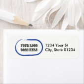 Aangepaste Logo Return-adreslabels Etiket (Insitu)