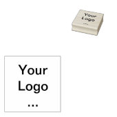 Aangepaste logo rubber stempel, vervanging van uw  	rubberstempel (Gestempeld)