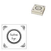 Aangepaste logo rubber stempel, vervanging van uw rubberstempel (Gestempeld)