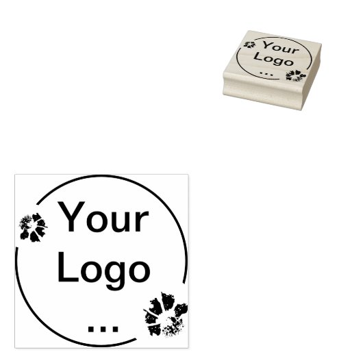Aangepaste logo rubber stempel, vervanging van uw rubberstempel (Gestempeld)