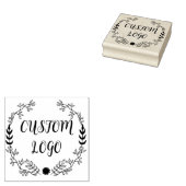 Aangepaste Logo Rubberstempel (Gestempeld)