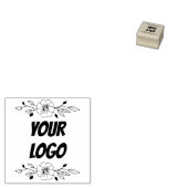 Aangepaste Logo Rubberstempel (Gestempeld)