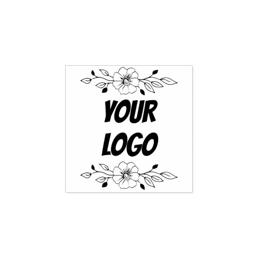 Aangepaste Logo Rubberstempel (Afrduk)