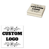 Aangepaste Logo Rubberstempel (Gestempeld)