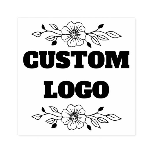 Aangepaste Logo Rubberstempel (Afrduk)