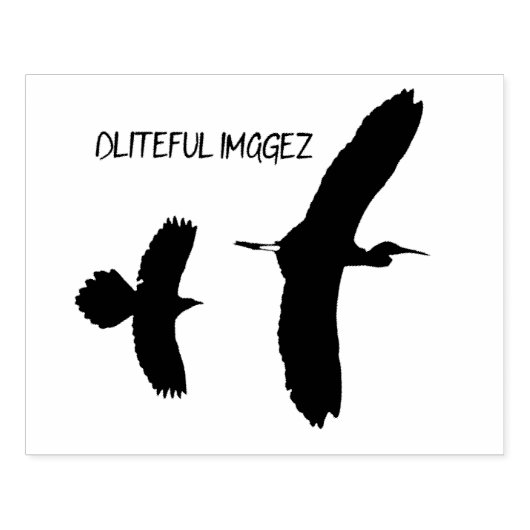 Aangepaste Logo Rubberstempel (Afrduk)