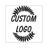 Aangepaste Logo Rubberstempel (Afrduk)