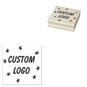 Aangepaste Logo Rubberstempel (Gestempeld)