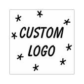 Aangepaste Logo Rubberstempel (Afrduk)