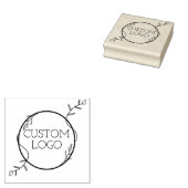 Aangepaste Logo Rubberstempel Rubberstempel (Gestempeld)