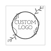 Aangepaste Logo Rubberstempel Rubberstempel (Afrduk)