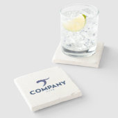 Aangepaste Logo Sandstone Onderzetter Gepersonalis (Zijkant)