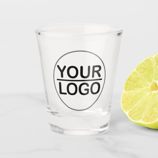 Aangepaste logo shot glas (Voorkant)