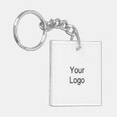 Aangepaste Logo. Sleutelhanger (Voorkant Links)