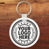 Aangepaste Logo Sleutelhanger (Voorkant)