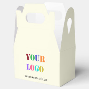 Aangepaste Logo speciale acties voor bedrijven - Bedankdoosjes