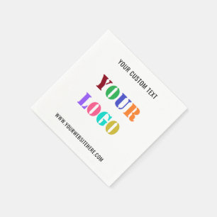 Aangepaste Logo speciale acties voor bedrijven - Servet