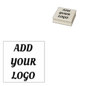 Aangepaste logo-stempel, zakelijke logo-stempel, a 	rubberstempel (Gestempeld)