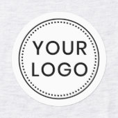 Aangepaste logo stof kleding labels (Design 2)