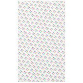 Aangepaste Logo tablet Uw promotiebedrijf Tafelkleed (Voorkant)