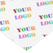 Aangepaste Logo tablet Uw promotiebedrijf Tafelkleed (Gekanteld)