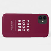 Aangepaste Logo Tekst Apple iPhone Cases Geen Mini (Achterkant (horizontaal))