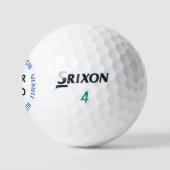 Aangepaste Logo tekst gepersonaliseerde stempels g Golfballen (Logo)