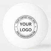 Aangepaste Logo-tekststempel speciale pingpongbal Pingpongballen (Achterkant)