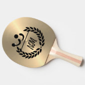 Aangepaste Logo-Tennis-rackset voor aangepaste tab Tafeltennisbatje (Zijkant)