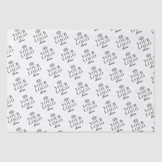 Aangepaste Logo Tissuepapier (Voorkant)