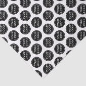 Aangepaste logo tissuepapier zakelijke verpakking (Detail)