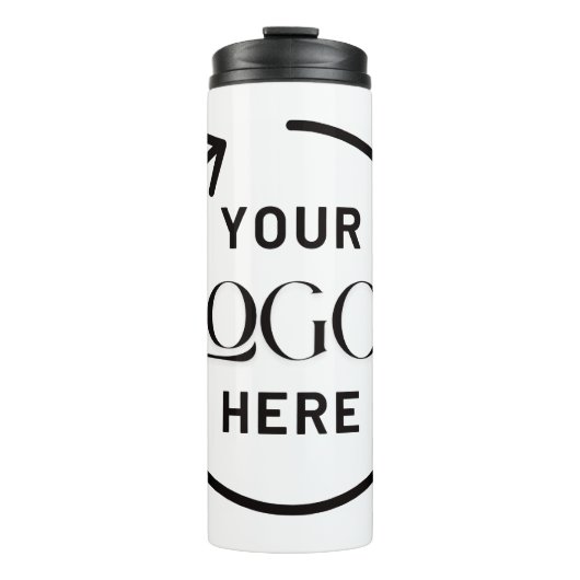 Aangepaste Logo Travel Tumbler Thermosbeker (Voorkant)